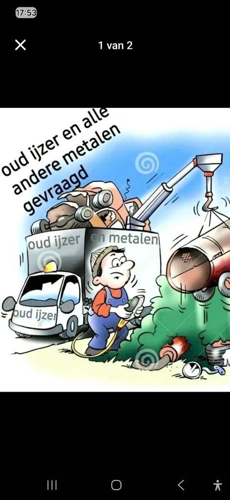 Oud ijzer, Ophalen of Verzenden