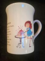 Mok van Floddertje op bruiloft - DE - StaffordshireTableware, Huis en Inrichting, Ophalen of Verzenden, Zo goed als nieuw, Overige stijlen