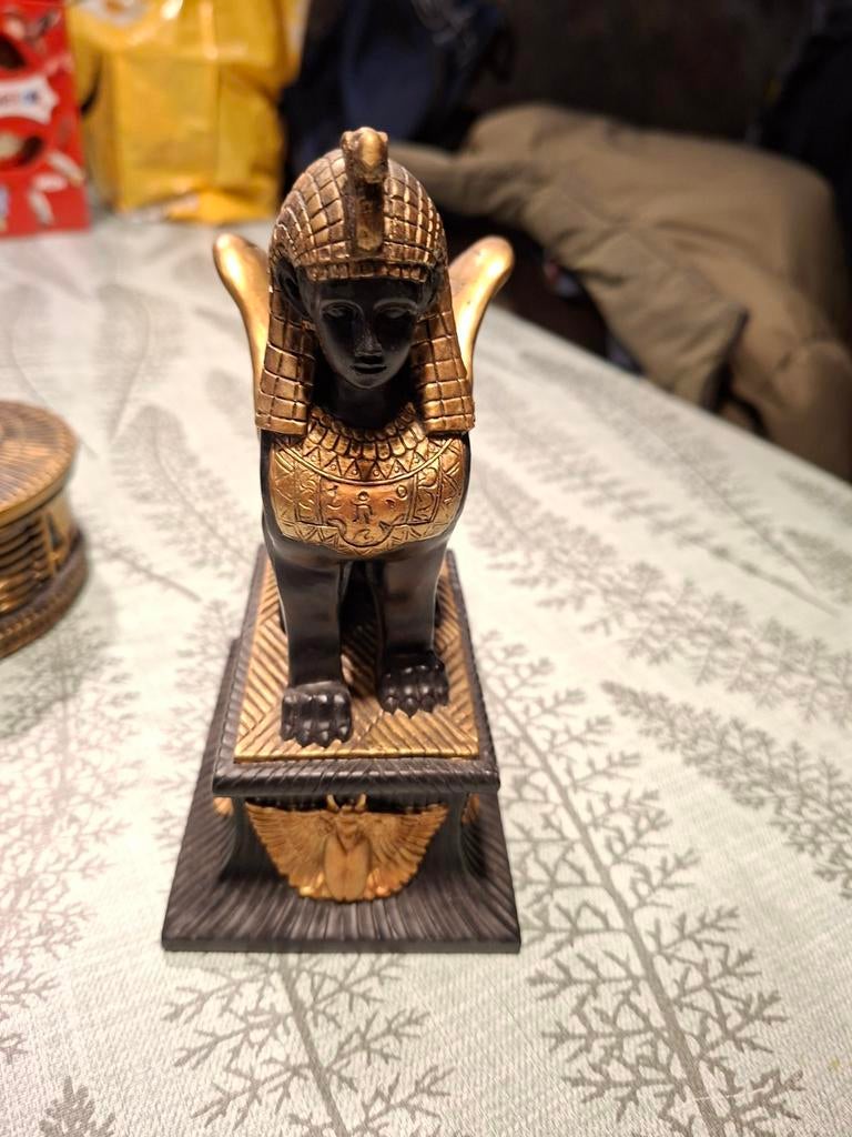 Egyptische sfinx, Ophalen of Verzenden, Zo goed als nieuw, Religie