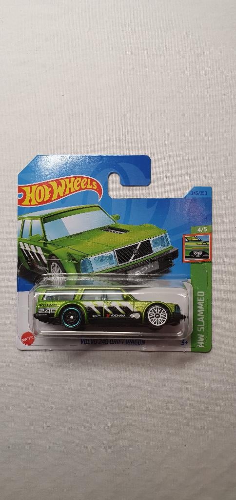 Hot Wheels Volvo 240 Drift Wagon green, Hobby en Vrije tijd, Modelauto's | Overige schalen, Ophalen of Verzenden, Nieuw, Auto