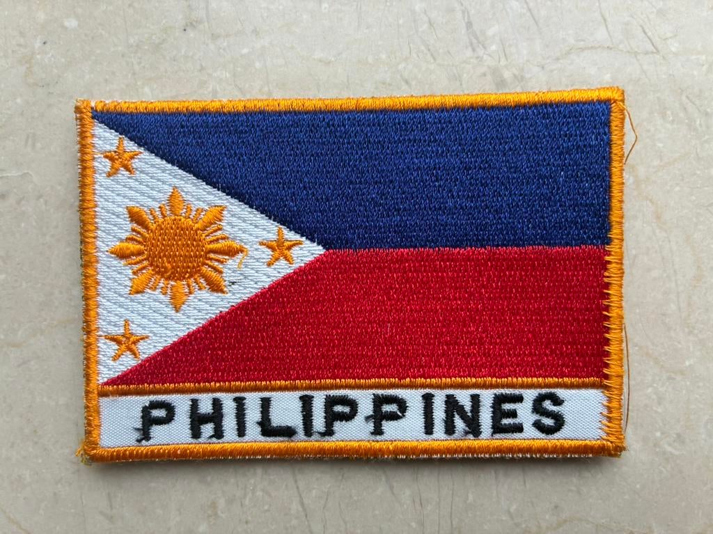 Mouwembleem Philippines (Philipijnen), Ophalen of Verzenden, Overige soorten, Azië, Embleem of Badge