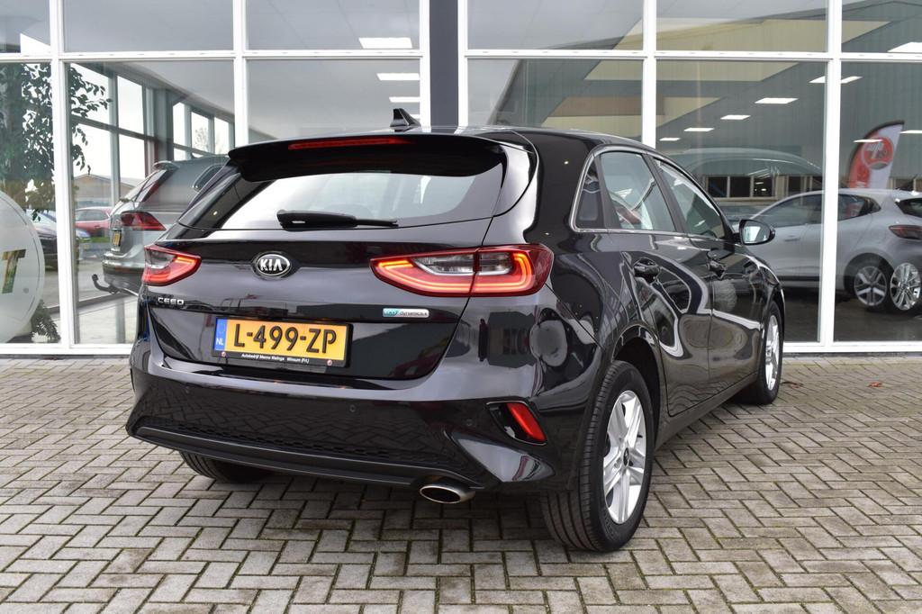 Kia Ceed 1.0 T-GDi DynamicLine|Automaat|Cruise|Navi|Camera|A, 1272 kg, Gebruikt, Euro 6, Zwart