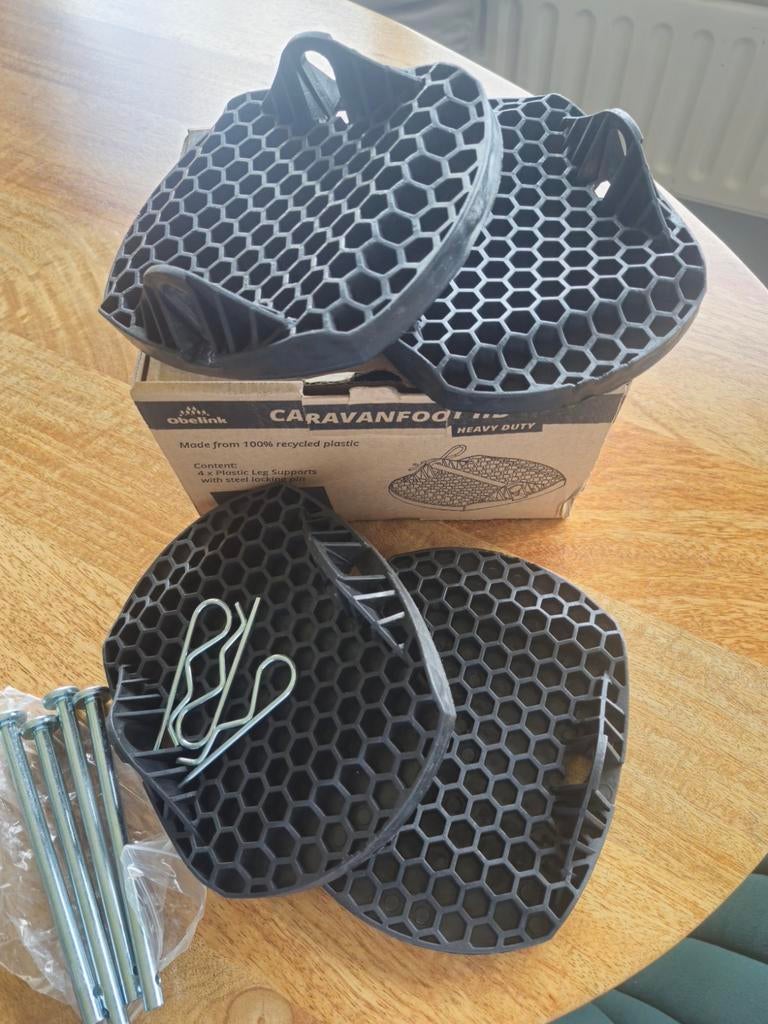 Stabilisatievoeten, Ophalen, Nieuw