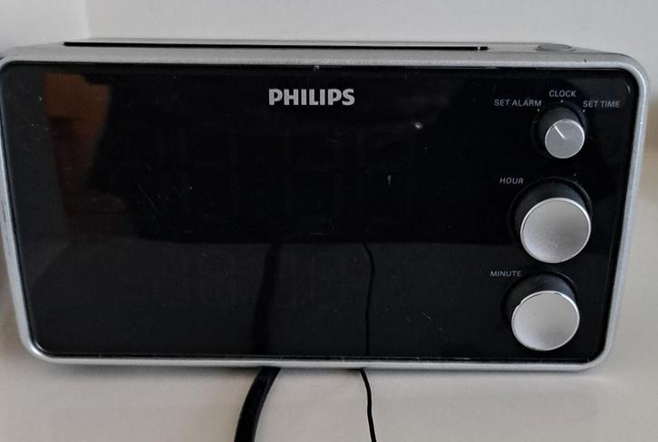 Philips Wekkerradio, Witgoed en Apparatuur, Wekkers, Gebruikt, Digitaal, Ophalen