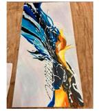 Canvas abstract kunst-art schilderij kunstwerk modern style, Ophalen of Verzenden