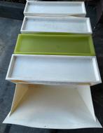 Ikea kunst stof lade schoenen kast, Ophalen, Gebruikt