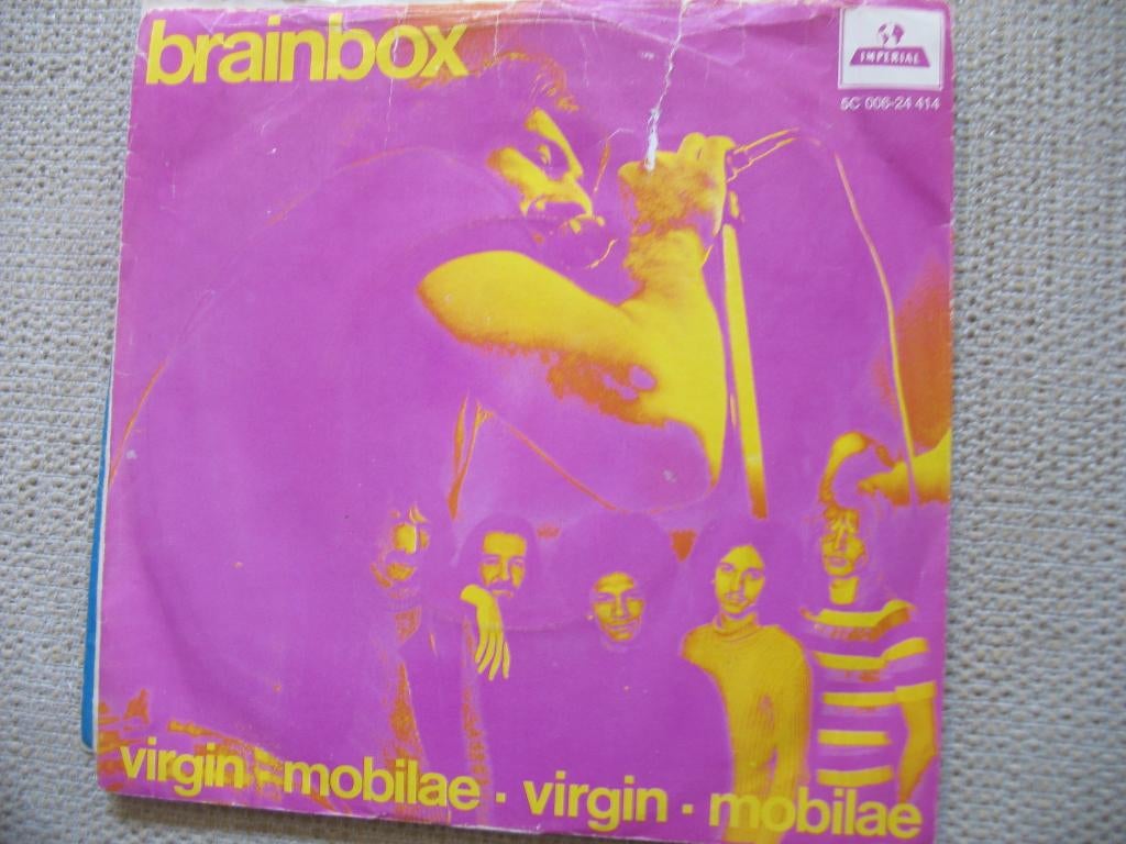 Brainbox - Mobilae/Virgin, Gebruikt, 7 inch, Single, Ophalen of Verzenden