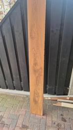 Oude gelijmde eikenvloer - sloophout / brandhout, Gebruikt, Ophalen of Verzenden, 50 mm of meer, Minder dan 200 cm