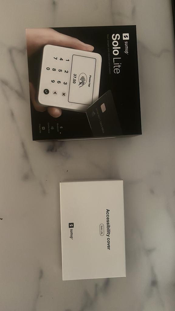 SumUp Solo Lite Pinapparaat met Toegankelijkheidscover, Ophalen of Verzenden, Zo goed als nieuw