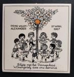 Geboortetegel Willem Alexander, Verzamelen, Koninklijk Huis en Royalty, Ophalen of Verzenden, Gebruikt, Nederland, Speld(je) of Lepel(tje)
