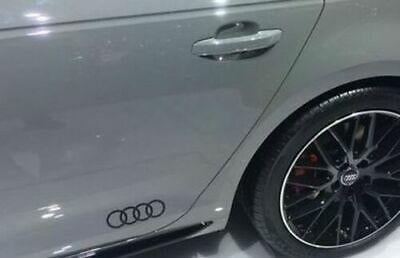 Audi ringen logo sticker, Auto diversen, Tuning en Styling, Ophalen of Verzenden