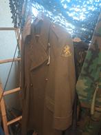 Wollen lange jas, Verzamelen, Ophalen of Verzenden, Landmacht, Nederland, Kleding of Schoenen