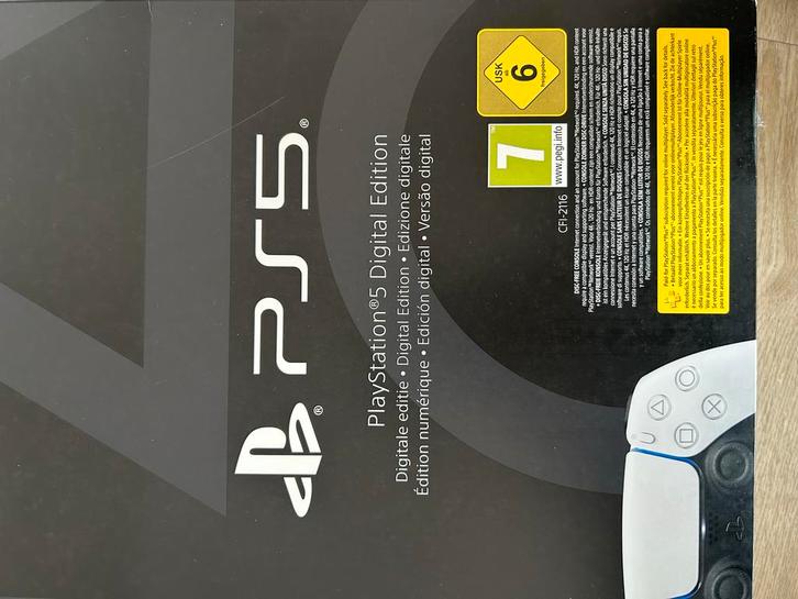 Nieuwe PS5 Digital Edition 825 GB | Geseald | 4K, Spelcomputers en Games, Spelcomputers | Sony PlayStation 5, Nieuw, Playstation 5 Digital