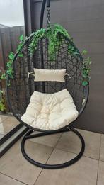 Ei hang stoel, Ophalen, Rotan