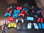 Nintendo Switch met veel extra accessoires (geen spellen), Overige genres, Ophalen of Verzenden, Zo goed als nieuw, 3 spelers of meer