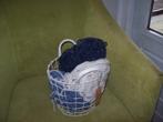 breigaren in metalen mandje, Ophalen, Zo goed als nieuw, Breien, Wol of Garen