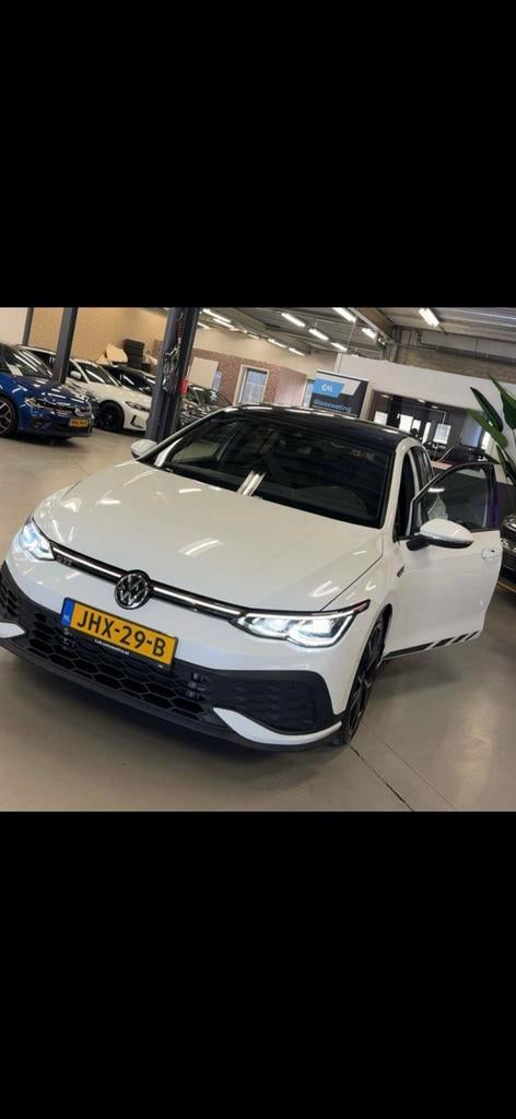 Golf 8 GTI Clubsport |NURB|H&K|IQ LIGHT|VOL, Auto's, Volkswagen, 4 cilinders, 1984 cc, Wit, 301 pk