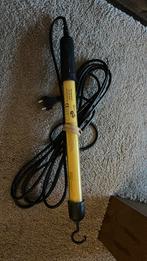 Werkplaatslamp vintage, Ophalen of Verzenden, Gebruikt, Lamp