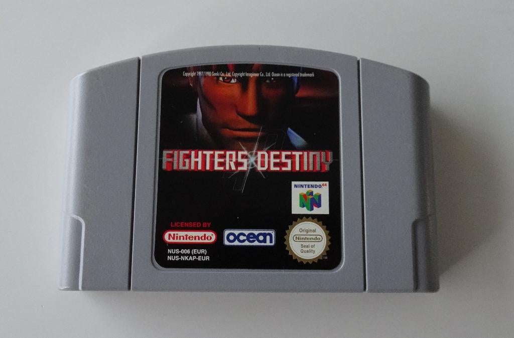 Fighters Destiny voor Nintendo 64, Spelcomputers en Games, Games | Nintendo 64, Ophalen, Overige genres, 1 speler, Zo goed als nieuw
