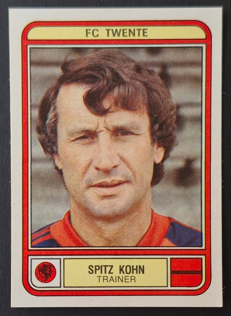 Panini sticker Spitz Kohn - FC Twente, 1979/1980, Ophalen of Verzenden, Zo goed als nieuw, F.C. Twente, Poster, Plaatje of Sticker