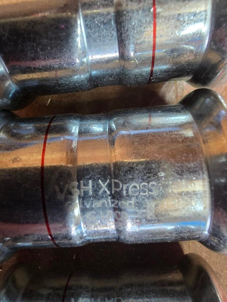 VSH XPress koppelingen 28mm en 15mm, Overige materialen, Overige typen, Nieuw, 20 tot 40 mm