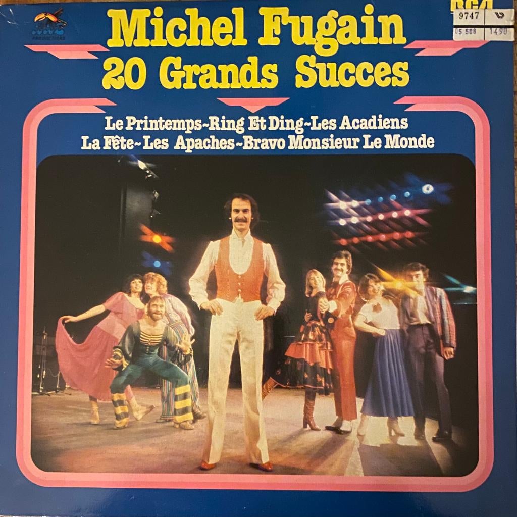 Michel Fugain 20 Grandes Succes LP, Cd's en Dvd's, Vinyl | Pop, Ophalen of Verzenden, 1970 - 1979, Gebruikt, 12 inch