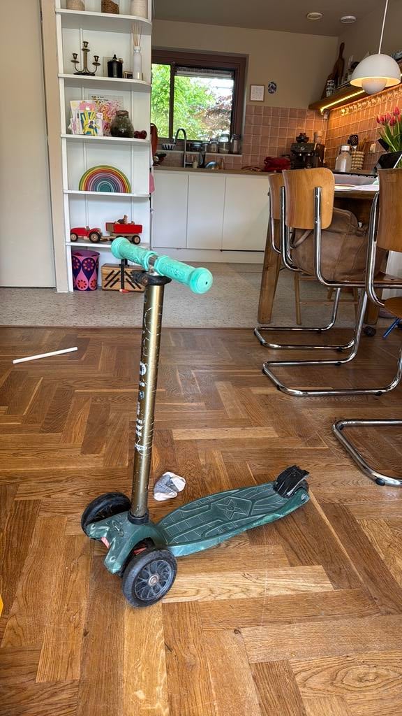 Micro maxi step groen, Fietsen en Brommers, Steps, Ophalen of Verzenden, Zo goed als nieuw, Gewone step