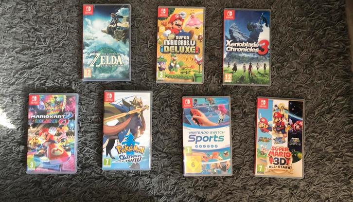 Nintendo switch spellen te koop!, Spelcomputers en Games, Games | Nintendo Switch, Zo goed als nieuw, Overige genres, 3 spelers of meer