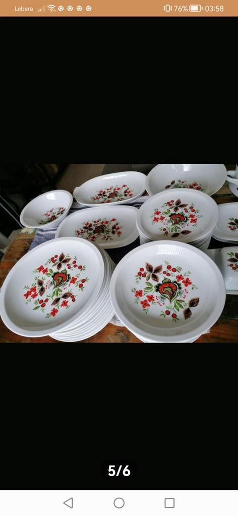 Nieuwe Antieke Bavaria servies complet, Ophalen of Verzenden