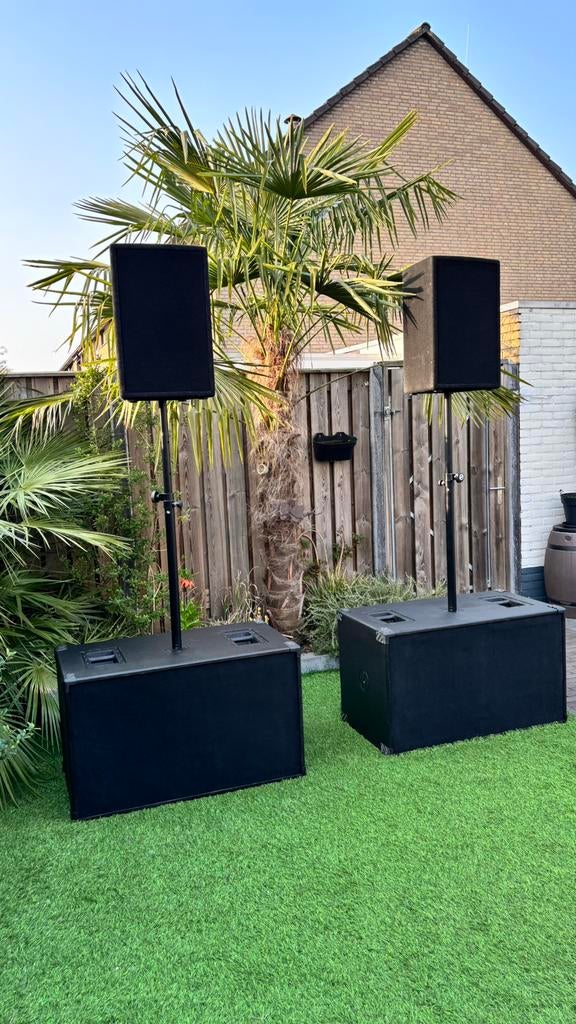 KME / Beyma Geluidset Kwalitatief hoogwaardig. Dynacord PMax, Ophalen, Gebruikt, 1000 watt of meer, P.A.