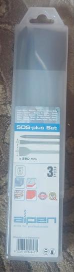 SDS-plus Beitel Set - 3-delig voor Steen en Beton, Ophalen, Nieuw