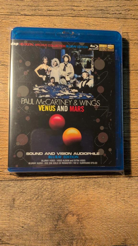 Paul McCartney & Wings - Venus and Mars Blu-ray Edition, Cd's en Dvd's, Blu-ray, Nieuw in verpakking, Muziek en Concerten, Boxset