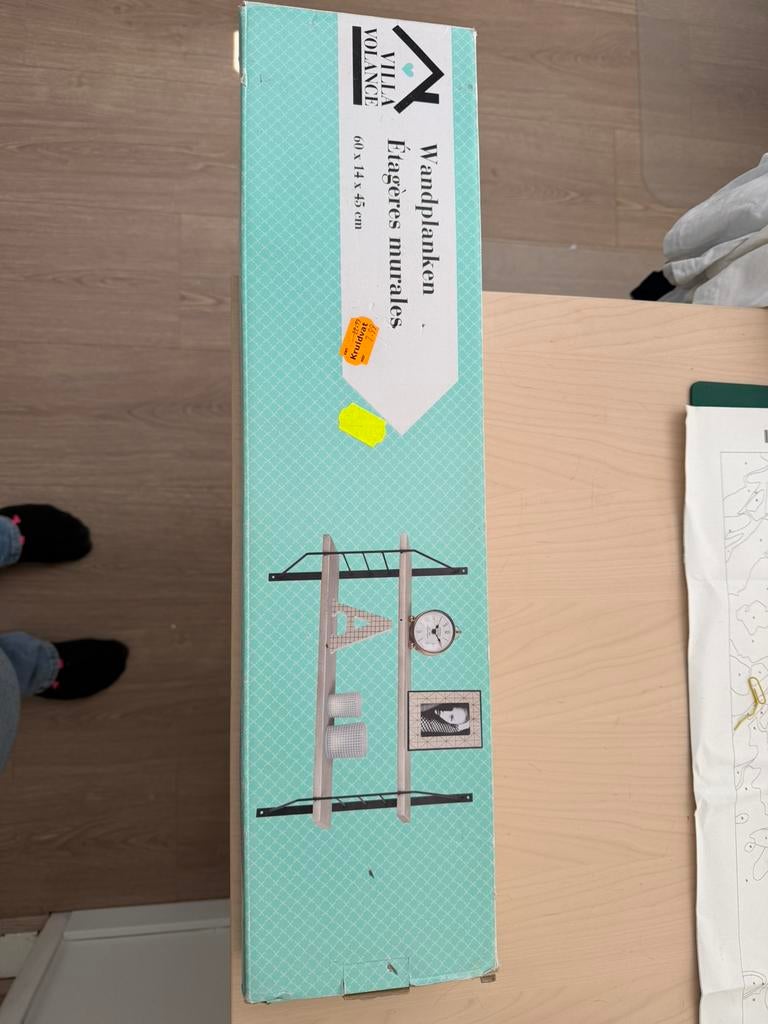 Wandplank systeem, Huis en Inrichting, Woonaccessoires | Wandplanken en Boekenplanken, Ophalen, Nieuw