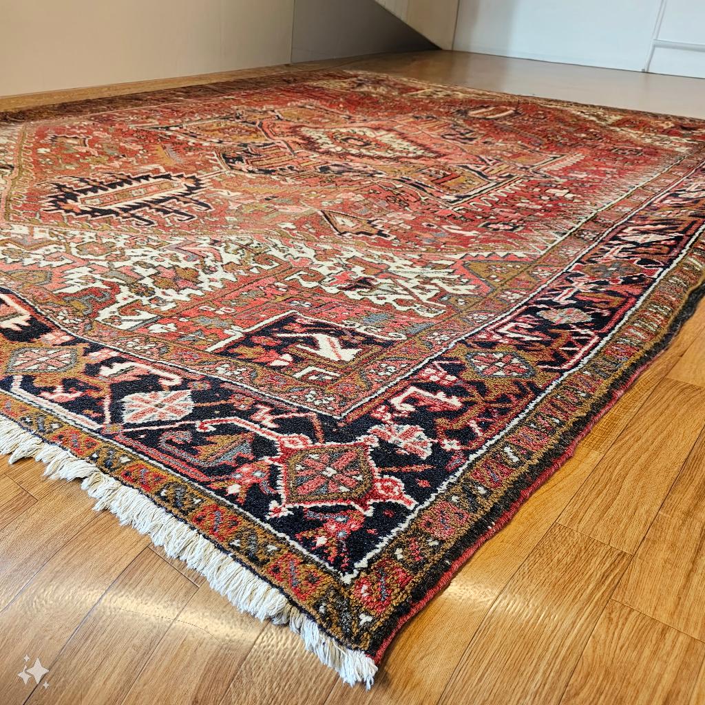 Trendy origineel Perzisch tapijt –386 x 300 cm –Heriz