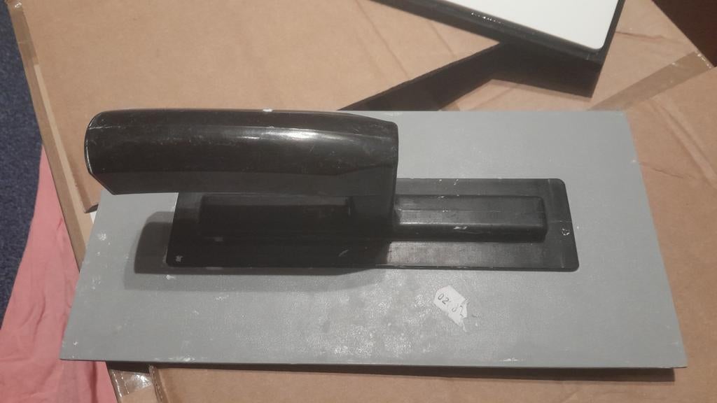 Set van 1 pleisterspatels en 1 troffel, Doe-het-zelf en Verbouw, Gereedschap | Handgereedschap, Ophalen, Gebruikt