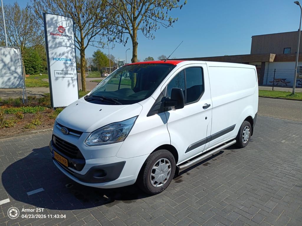 Ford Transit Custom GB 2.0 Tdci 105PK 270 L1h1 2017, Auto's, Voorwielaandrijving, 1995 cc, 4 cilinders, Wit