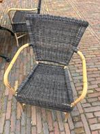 Horeca terrasstoel, Tuin en Terras, Tuinstoelen, Ophalen, Gebruikt, Rotan, Stapelbaar