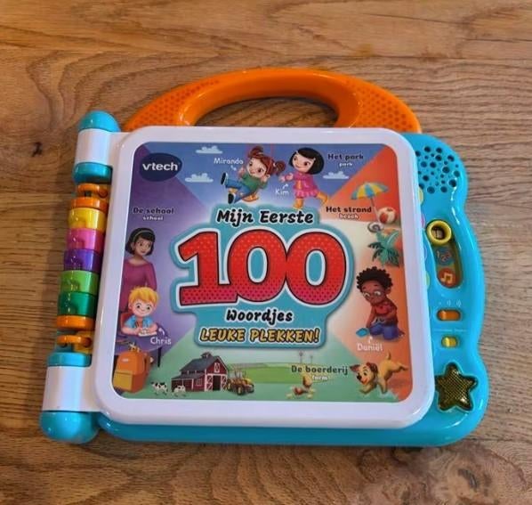 VTech Mijn Eerste 100 Woordjes - Leerzaam Speelgoed, Kinderen en Baby's, Speelgoed | Vtech, Ophalen, Zo goed als nieuw, 6 maanden tot 2 jaar
