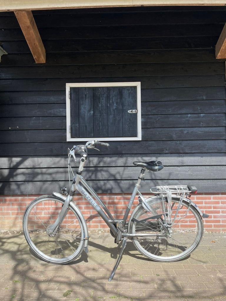 Gazelle Chamonix C8 Comfort – lage instap – framemaat 53, Fietsen en Brommers, Fietsen | Dames | Damesfietsen, Gebruikt, Gazelle