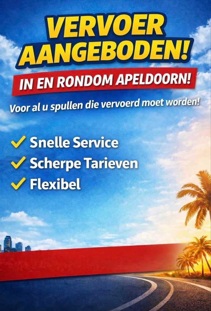 Vervoer, transport met chauffeur aangeboden!, Ophalen