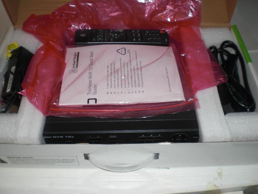 video recorder camera beveiliging Truvision NVR 10, Ophalen of Verzenden, Gebruikt, Buitencamera