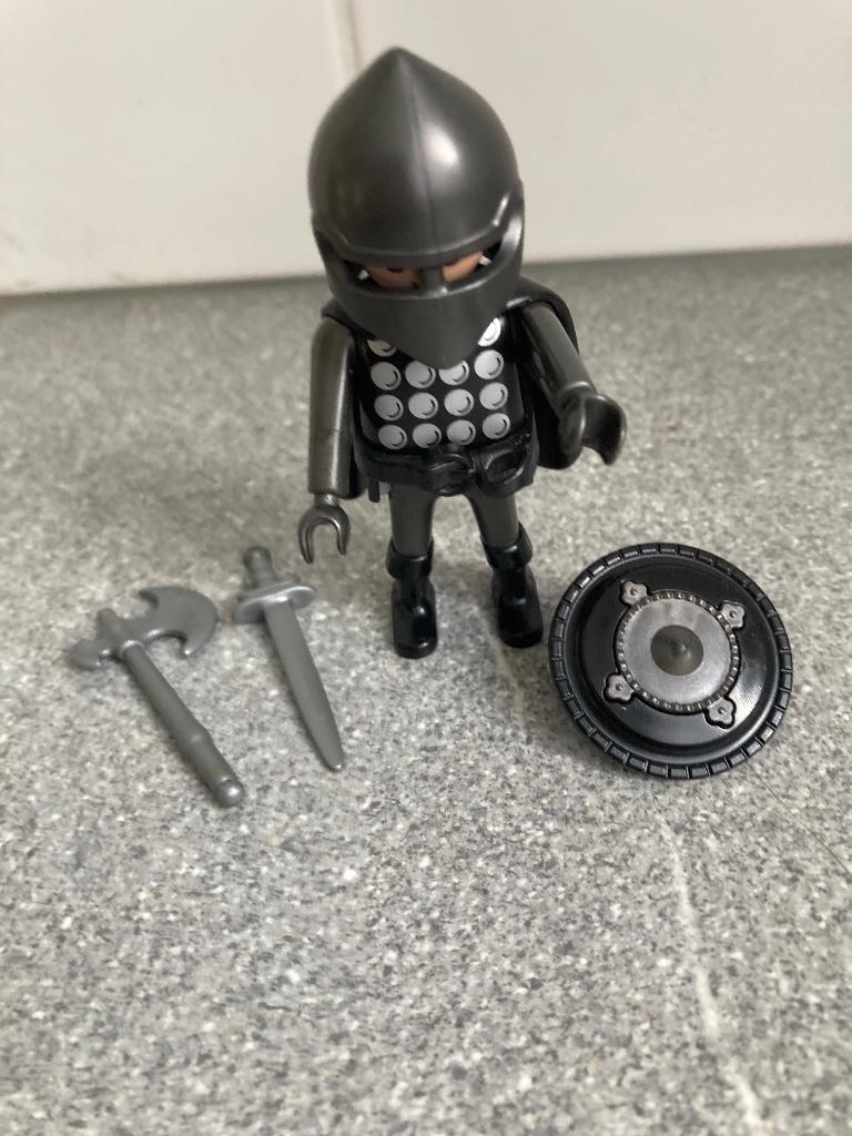 Playmobil 4517 Special Dark knight Medieval Warrior, Ophalen of Verzenden, Zo goed als nieuw, Complete set