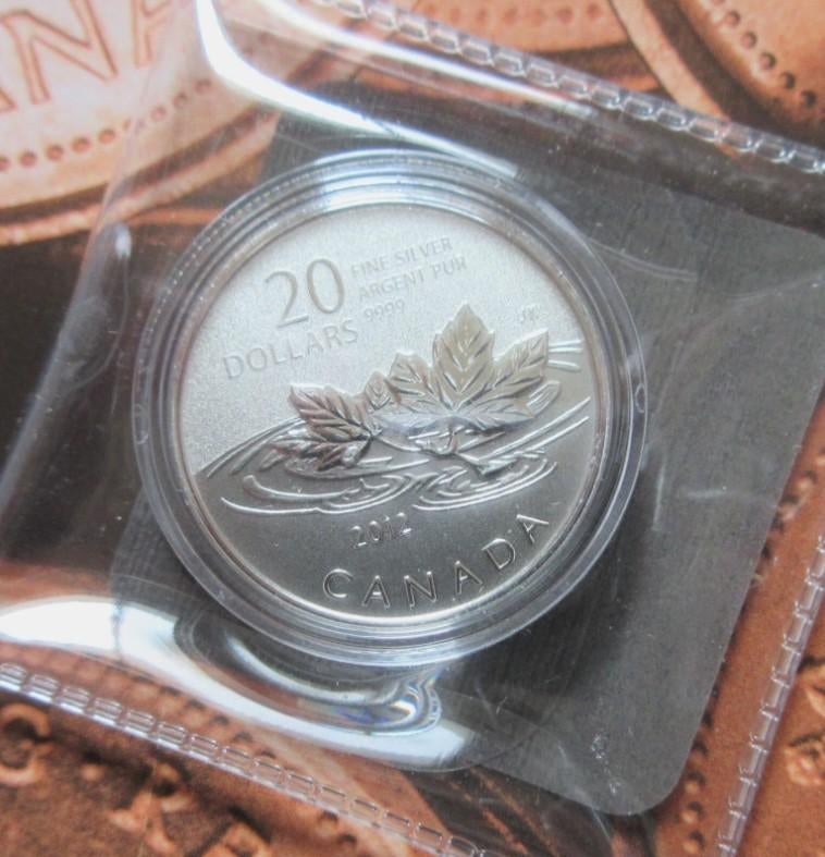 Canada - 20 dollars 2012 - Farewell to the Penny - OVP, Postzegels en Munten, Munten | Amerika, Setje, Noord-Amerika, Zilver, Ophalen of Verzenden