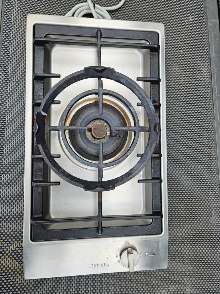 Miele wokbrander, Witgoed en Apparatuur, Fornuizen, Minder dan 85 cm, Ophalen of Verzenden, Inbouw, Gas