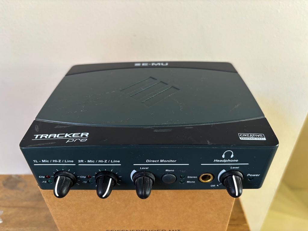 audio interface E-MU tracker pre, Ophalen, Gebruikt, Audio