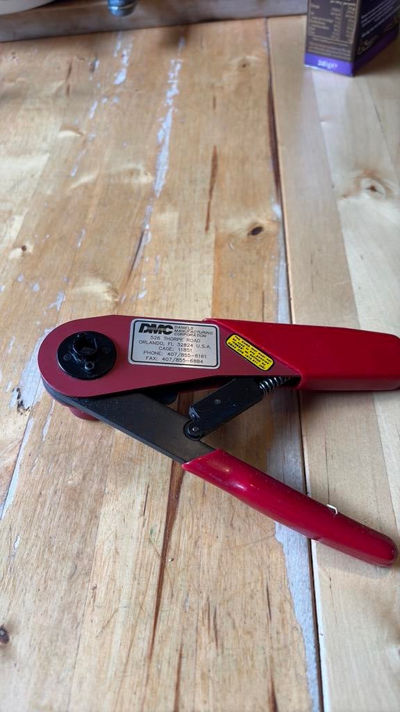 DMC MH800 crimping tool, Ophalen of Verzenden, Zo goed als nieuw