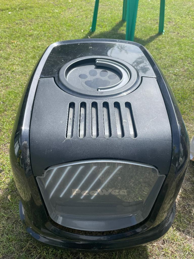 kattenbak PeeWee Ecodome XXL, Ophalen, Gebruikt, Gesloten