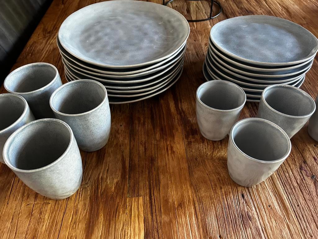 Servies 8 personen, Ophalen