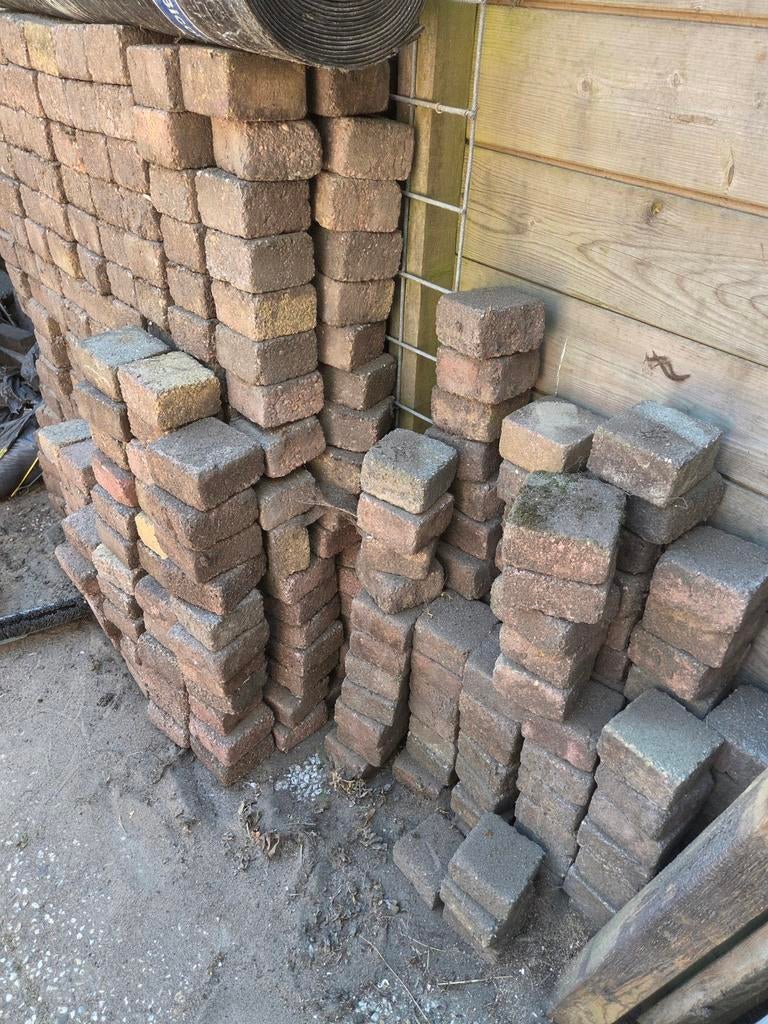 Steentjes 10x10  GRATIS, Ophalen, Beton, Klinkers