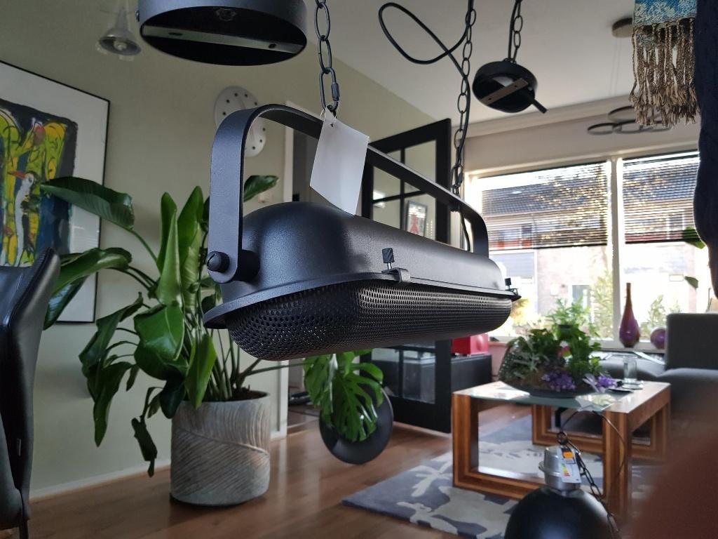 Hanglamp bernini met 2 ophangpunten, Huis en Inrichting, Lampen | Hanglampen, 50 tot 75 cm, Nieuw, Ophalen of Verzenden, Metaal